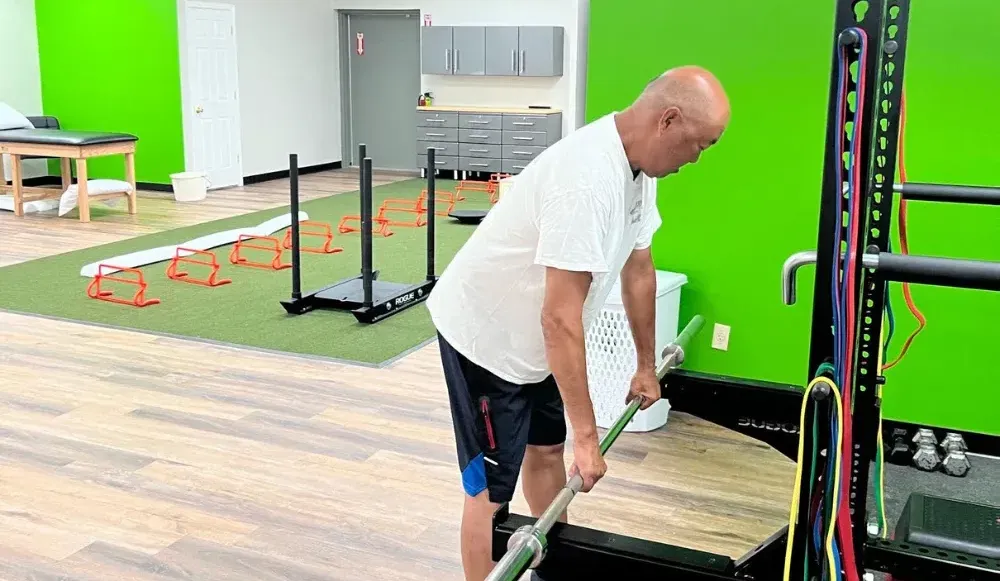 Physical therapy can also include sports rehab.
