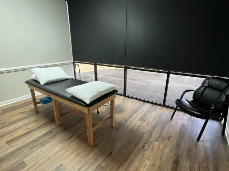 physical therapy room.